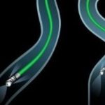 Two light saber-like objects with green motion trails, representing dynamic action in plumbing solutions by B&L Plumbing.
