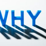 Bold blue letters spelling "WHY" on a white background, emphasizing the importance of drain cleaning by B&L Plumbing.